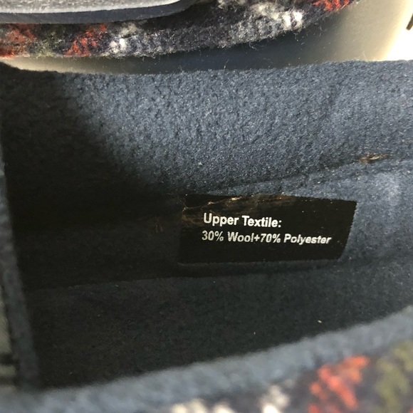 Sperry Saltwater 1 Eye Duck Boots NIB Plaid Wool Blend w Microfleece Lining New - Picture 9 of 9